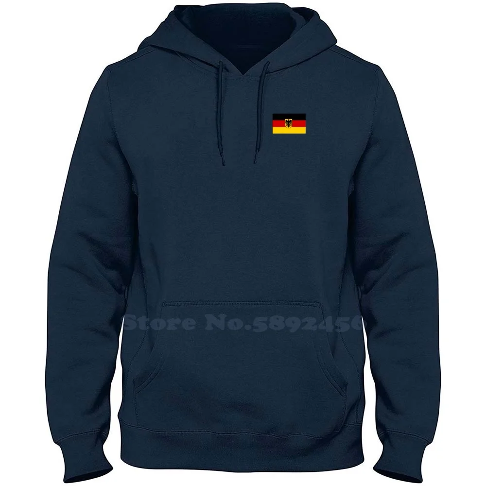 Zastava Njemačke države | Nacionalni simbol Njemačke | Flagge Deutschlands Modni veste s kapuljačom Kvalitetna majica